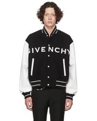 Givenchy - &ホワイト ウール ボンバージャケット - Lyst