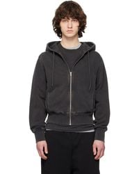 Entire studios - Slim Zip Up Hoodie - Lyst