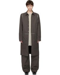 Rick Owens - Concordians Heizer Long Coat - Lyst