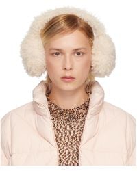 Moncler - Cache-Oreilles Muffs À Logo - Lyst