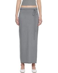 LE17SEPTEMBRE - Cashmere Blend Knit Maxi Skirt - Lyst
