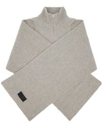 MM6 by Maison Margiela - Fisherman Knit Camionneur Scarf - Lyst