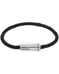 Le Gramme - 'le 7g' Nato Cable Bracelet - Lyst