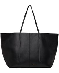By Malene Birger - Abilla Grainy Leather Tote - Lyst