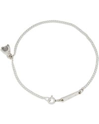 Pearls Before Swine - Silver Spliced Raw Diamond Bracelet - Lyst