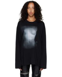 MM6 by Maison Martin Margiela - Graphic Long Sleeve T-shirt - Lyst