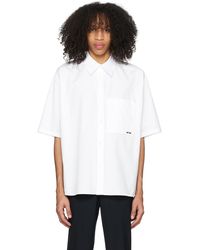 WOOYOUNGMI - White Button Shirt - Lyst