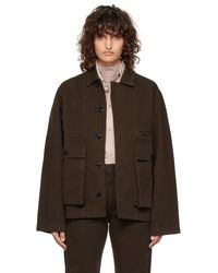 Lemaire - Boxy Denim Jacket - Lyst