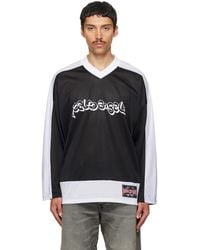Palm Angels - Thai Logo Mesh Loose Long-Sleeved T-Shirt - Lyst