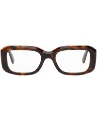 Retrosuperfuture - Retrosuperfuture Tortoiseshell Numero 96 Optical Glasses - Lyst