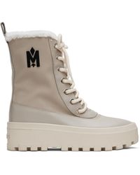 【関税込み】MACKAGE オフホワイト Hero-WSH ブーツ MACKAGEのオフホワイト Hero-WSH ブーツがセール中