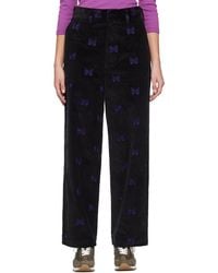 Needles - Straight Trousers - Lyst