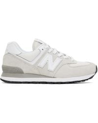 New Balance - Gray 574 Core Sneakers - Lyst