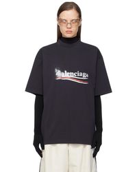 Balenciaga - Political Stencil T-Shirt - Lyst