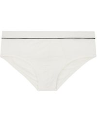Zegna - White Seacell Briefs - Lyst