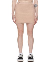 Ambush - Pink Belt Loops Miniskirt - Lyst