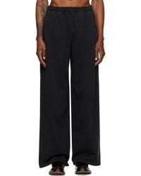 Alexander Wang - Logo Print Oversized Sweatpants - Lyst