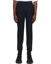 WOOYOUNGMI - Navy Zip Pocket Trousers - Lyst