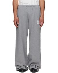 MM6 by Maison Margiela - Logo Patch Sweatpants - Lyst