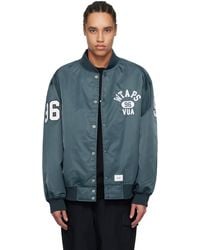 WTAPS Track Padded Jacket in Black for Men | Lyst WTAPS Track Padded Jacket in Black for Men | Lyst
