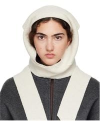 MERRMA - Ssense Exclusive Off- Wool Bandana - Lyst
