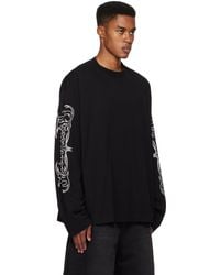 Vetements Gothic Font Longsleeve in Black for Men | Lyst Vetements Gothic Font Longsleeve in Black for Men | Lyst