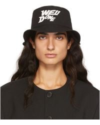 we11done - Basic Logo Bucket Hat - Lyst