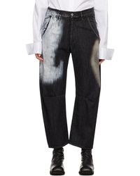 Y's Yohji Yamamoto - Gusseted Jeans - Lyst