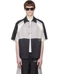 Amiri - Ma Quad Panel Oversized Camp Shirt - Lyst