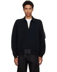 Sacai - Sponge Sweat Polo - Lyst