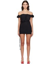 Jacquemus - Black Le Chouchou 'la Robe Ciceri' Minidress - Lyst