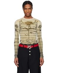 Jean Paul Gaultier - 'The Tattoo Marinière' T-Shirt - Lyst
