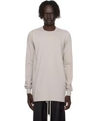 Rick Owens - Off- Concordians Level Ls T-Shirt - Lyst