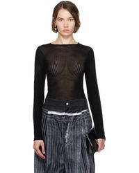 Jean Paul Gaultier - The Morphing Pinstripes ボディスーツ - Lyst
