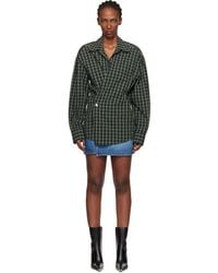 Alexander Wang - Pre-Styled Wrap Minidress - Lyst