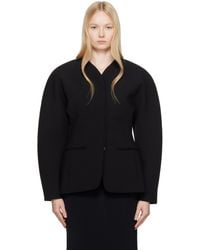 Jacquemus - ブラック La Croisière 'The Ovalo' テーラードジャケット - Lyst