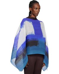Pleats Please Issey Miyake 'Basic Madame-T Small' Stole in White