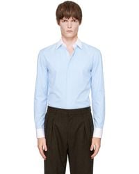 Tom Ford - Poplin Contrast Classic Fit Shirt - Lyst