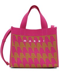 Marni - Pink Small Shopping Tote - Lyst