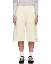 DIESEL - Off- Treated Longline Print Shorts - Lyst