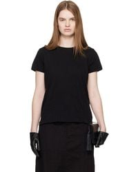 Y's Yohji Yamamoto - Round Neck Short Sleeve T-Shirt - Lyst
