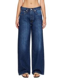 St. Agni - Classic Mid Rise Jeans - Lyst