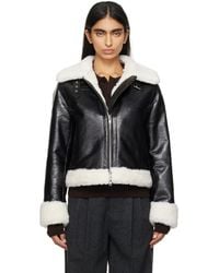 Stand Studio - Off- Lorelle Faux-shearling Jacket - Lyst
