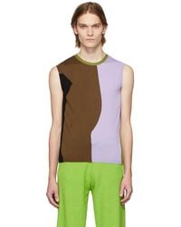 Gauchère - Ssense Exclusive Knit Tank Top - Lyst
