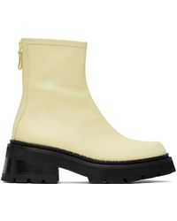 BY FAR - Yellow Alister Boots - Lyst
