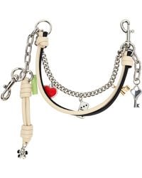 Marc Jacobs - Off 'The Mini Icon Chain' Bag Charm Chain - Lyst