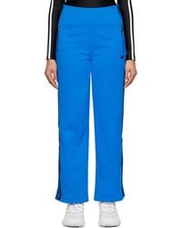 adidas Originals - ブルー ストライプ ラウンジパンツ - Lyst