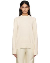 Loulou Studio - Off-white Canillo Sweater - Lyst