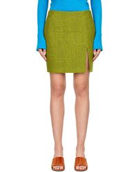 Balmain - Bouclette Tweed Midi Skirt - Lyst