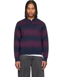 Dime - Striped Rugby Sweater - Lyst
